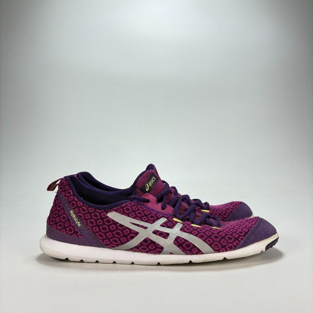 ASICS Metrolyte Gem Purple Magenta Low Top Walking Shoes Q481N Women's Size 9.5